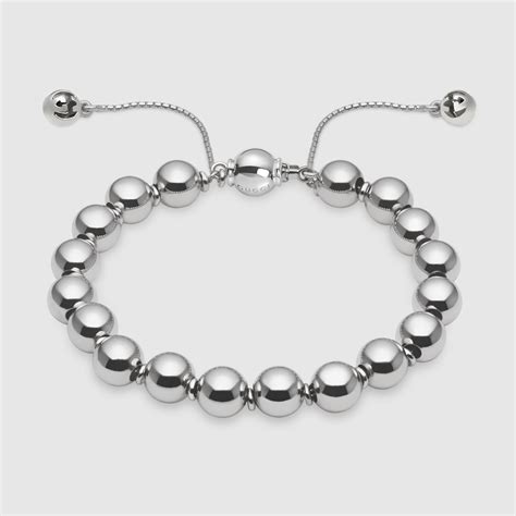 gucci boule bracelet|gucci sterling silver charm bracelet.